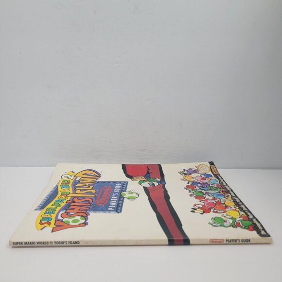 Super Mario World 2 Yoshi's Island Nintendo Players Guide- AVG COND - Picture 3 of 5